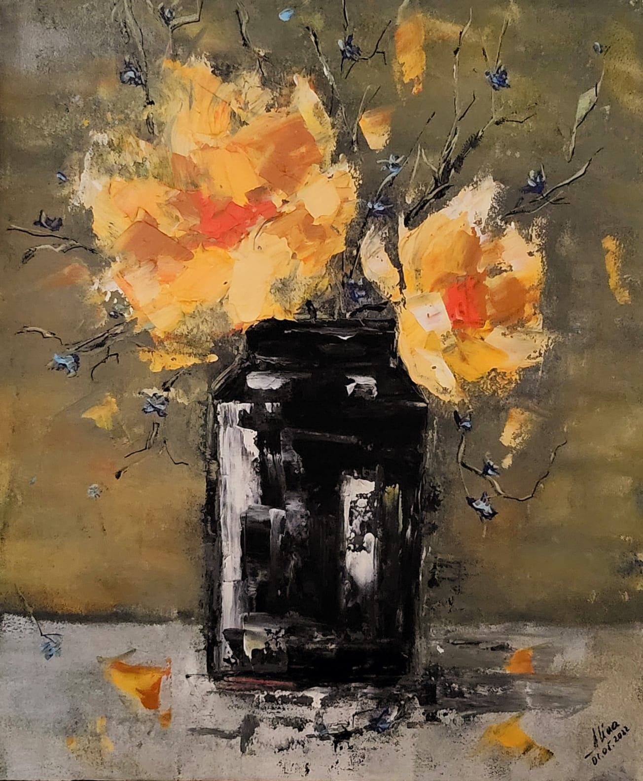 ArteDiAlina.com painting: Stuck in a Moment